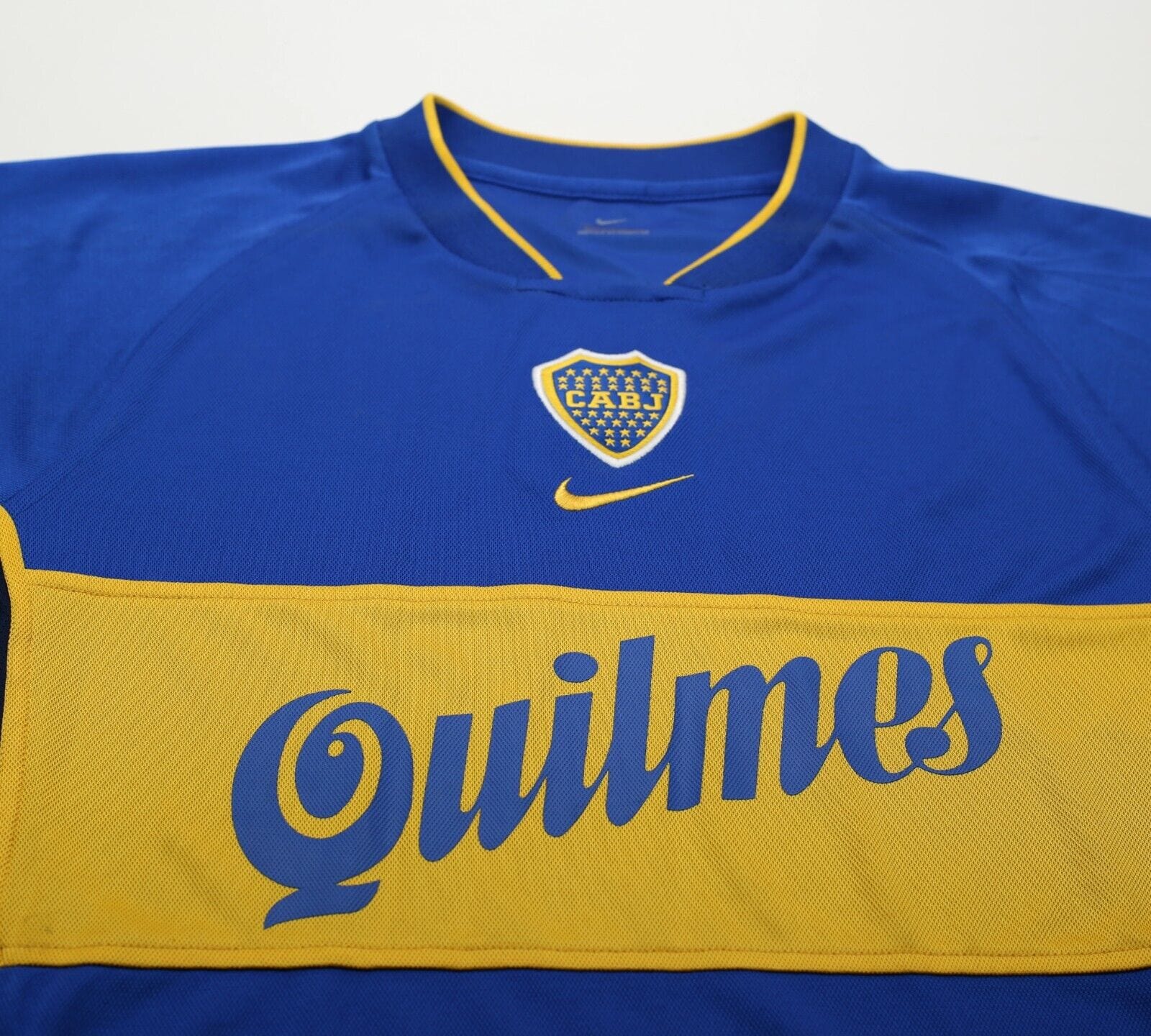 2001/02 BOCA JUNIORS Vintage Nike Home Football Shirt Jersey (L) BNWT