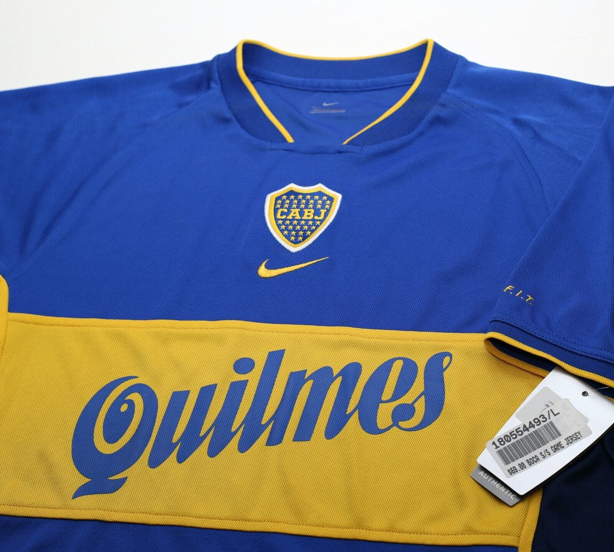 2001/02 BOCA JUNIORS Vintage Nike Home Football Shirt Jersey (L) BNWT