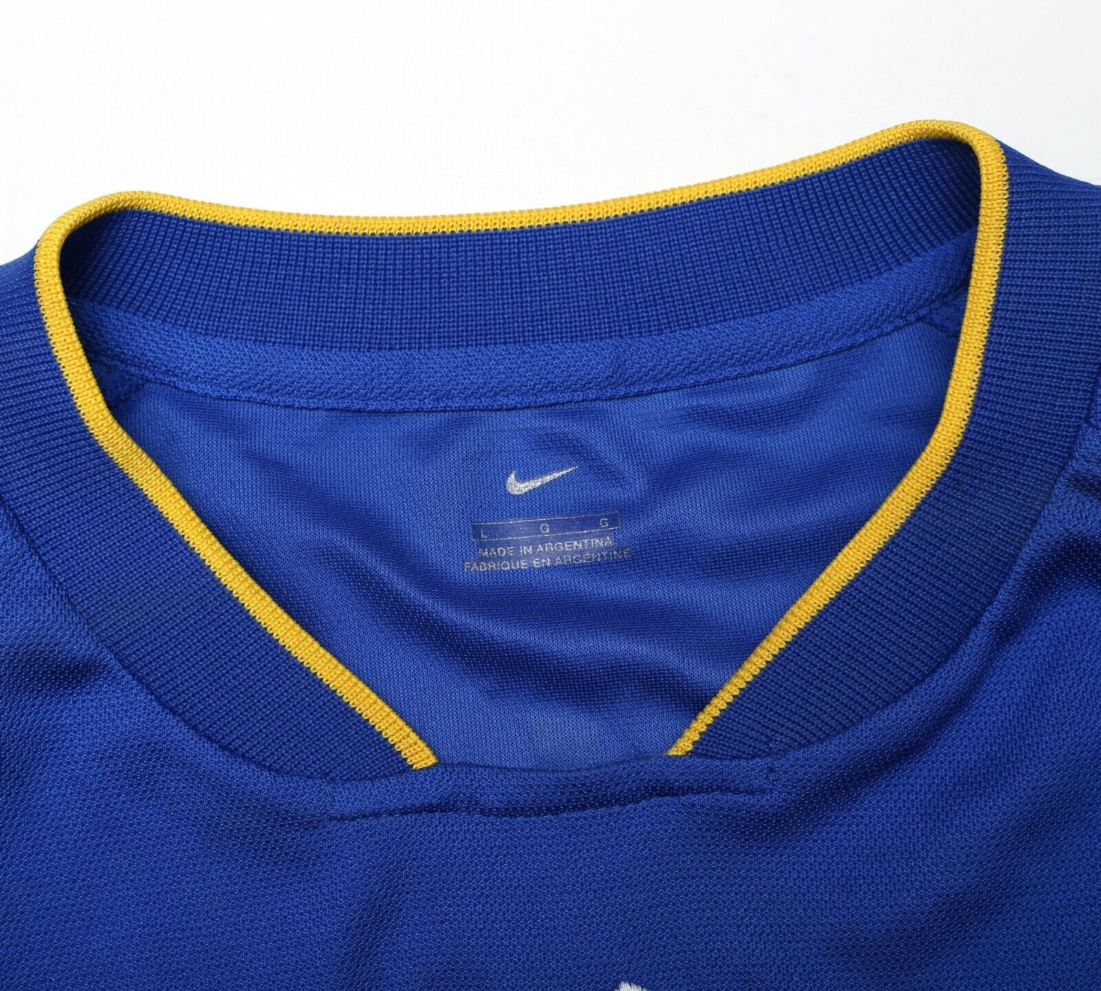 2001/02 BOCA JUNIORS Vintage Nike Home Football Shirt Jersey (L) BNWT