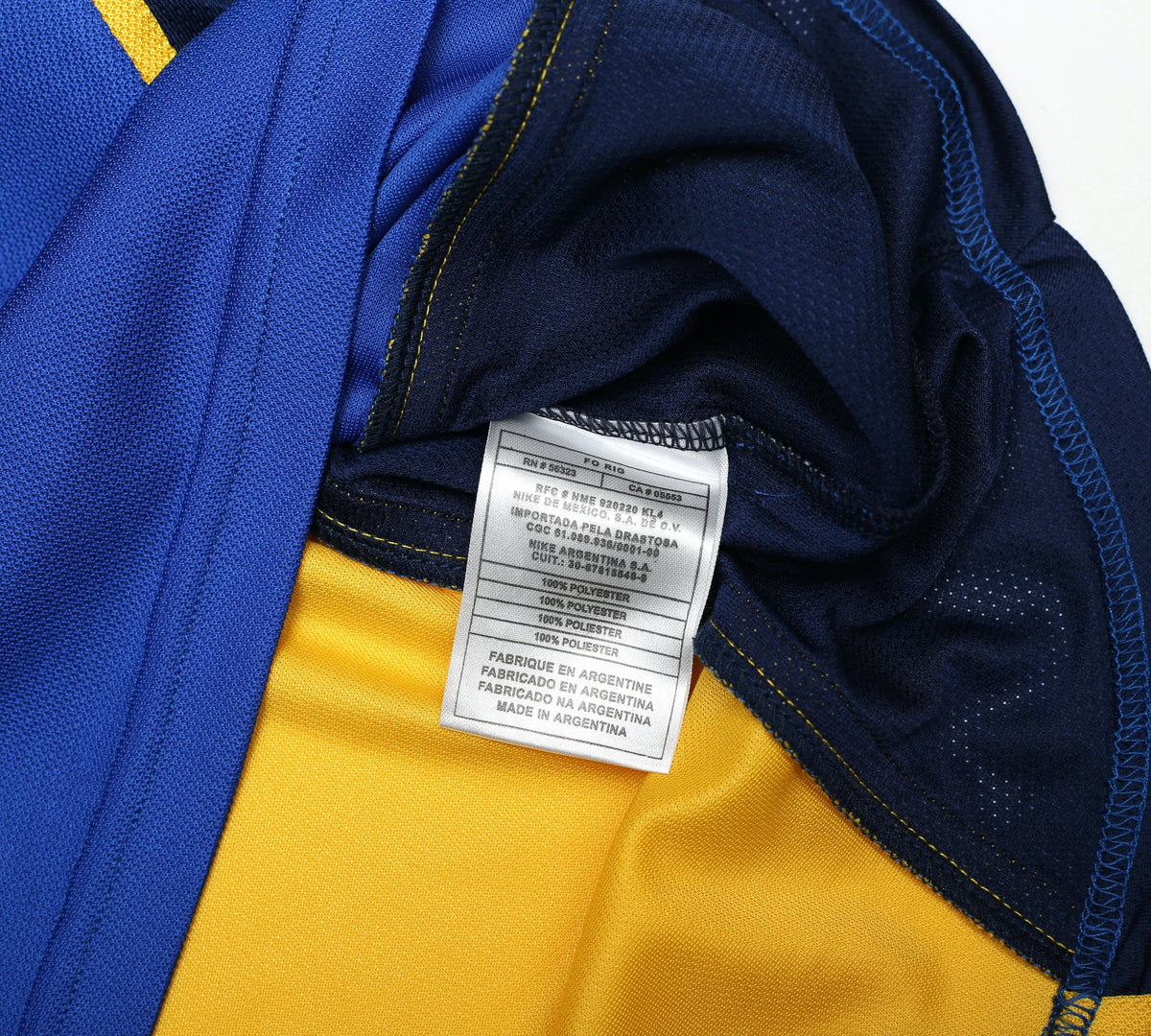 2001/02 BOCA JUNIORS Vintage Nike Home Football Shirt Jersey (L) BNWT