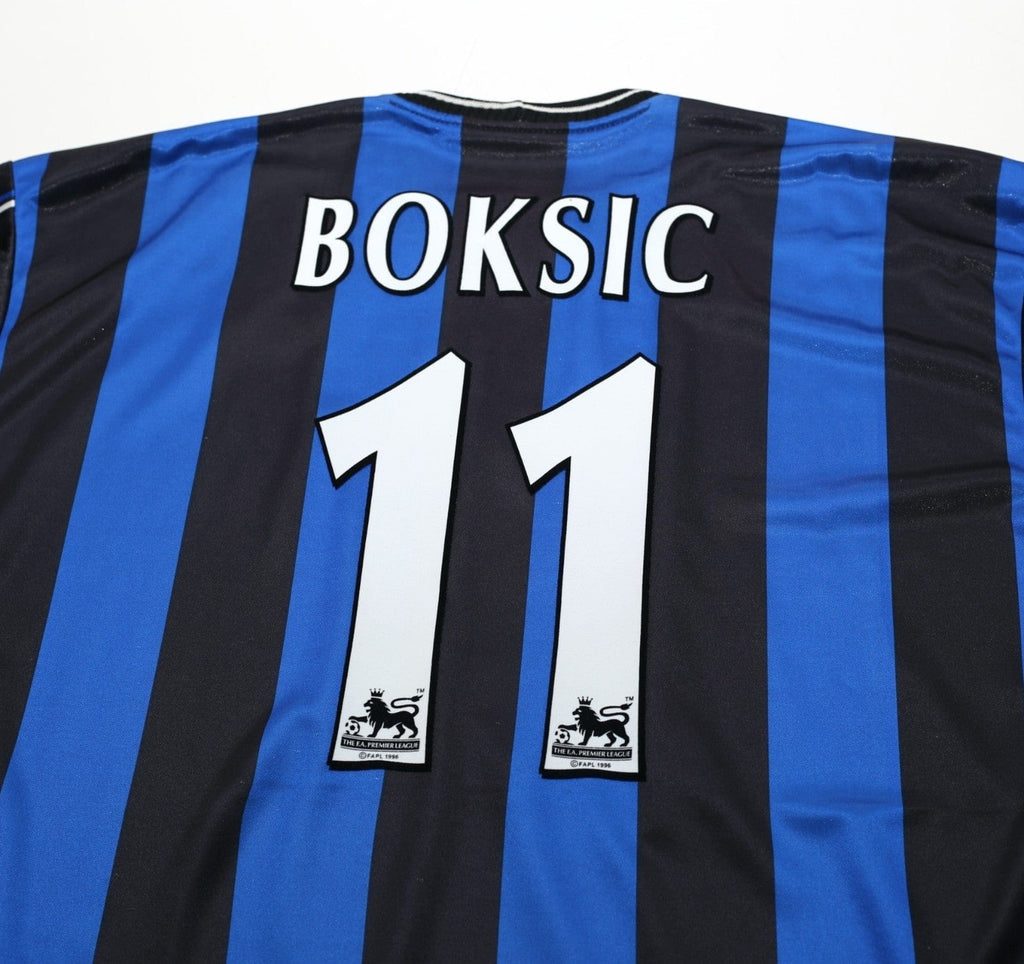 2001/02 BOKSIC #11 Middlesbrough Vintage Errea Away Football Shirt (XL)