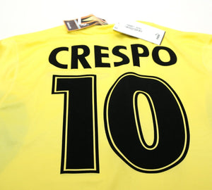 2001/02 CRESPO #10 Lazio Vintage PUMA Away Football Shirt (M/L) BNWT