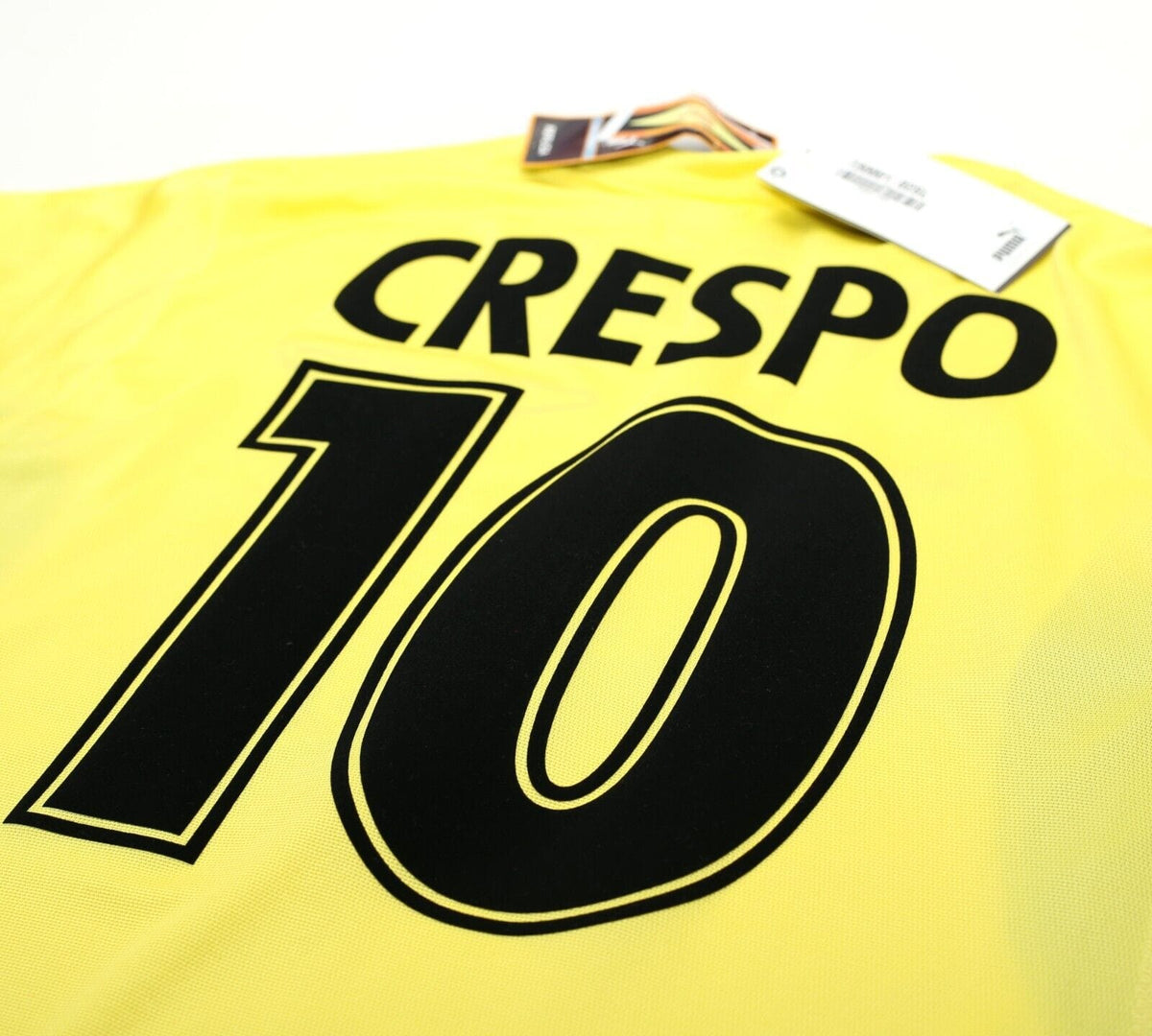 2001/02 CRESPO #10 Lazio Vintage PUMA Away Football Shirt (M/L) BNWT