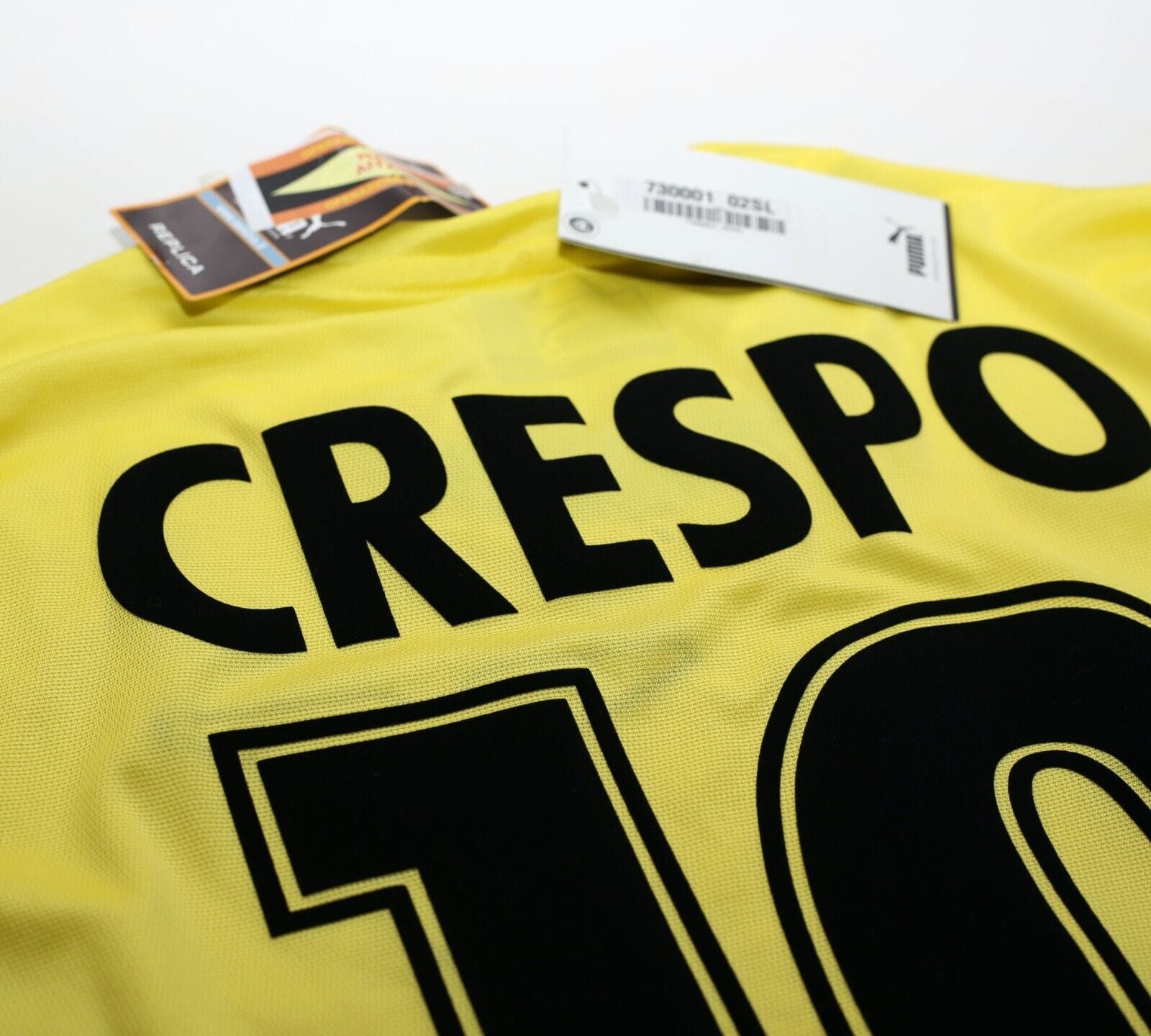2001/02 CRESPO #10 Lazio Vintage PUMA Away Football Shirt (M/L) BNWT