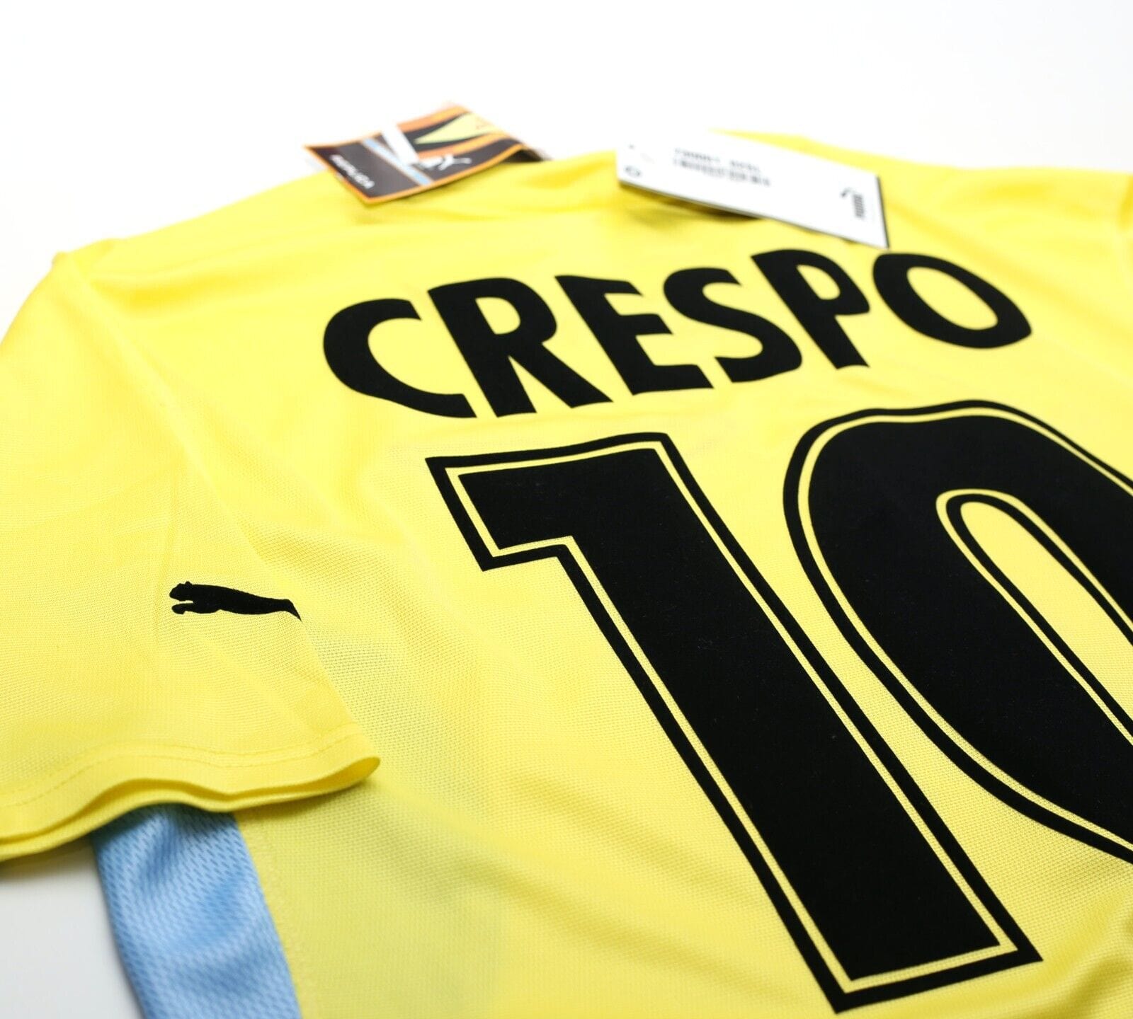 2001/02 CRESPO #10 Lazio Vintage PUMA Away Football Shirt (M