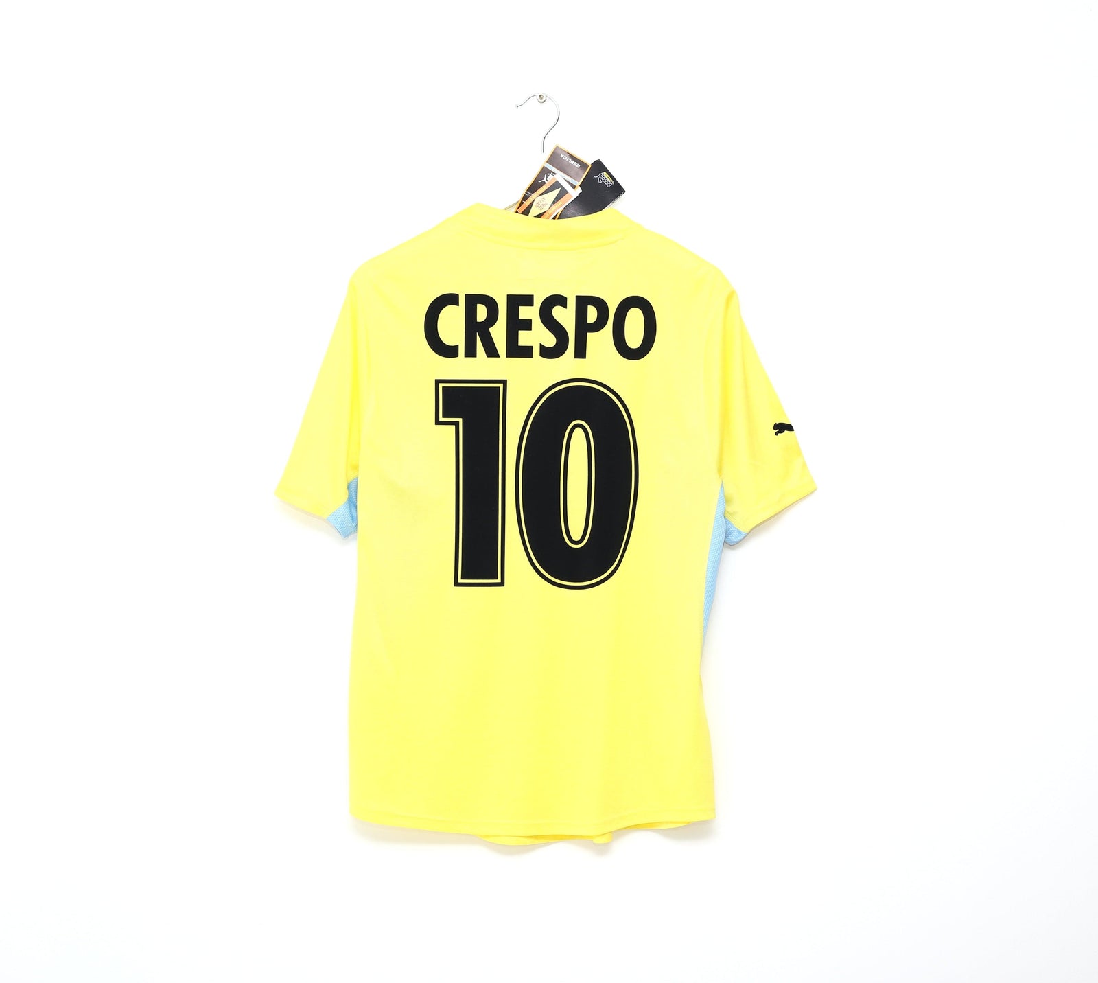 2001/02 CRESPO #10 Lazio Vintage PUMA Away Football Shirt (M/L) BNWT