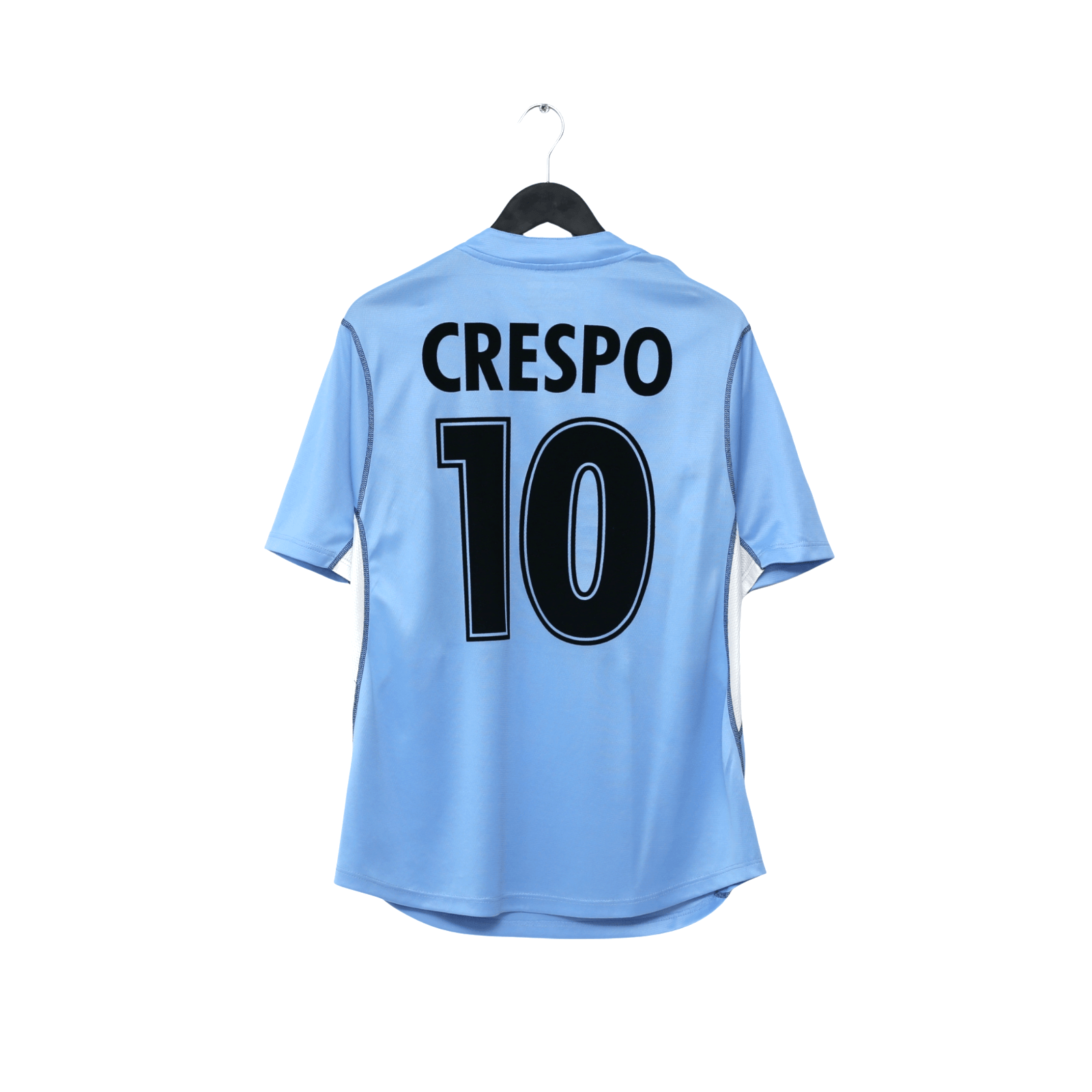 2001/02 Crespo #10 Lazio Vintage PUMA Home Football Shirt (M)