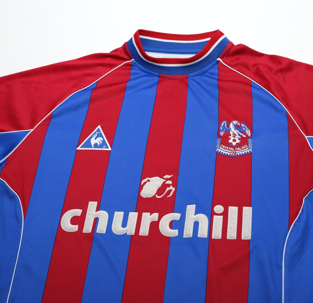 2001/02 CRYSTAL PALACE Vintage le coq sportif Home Football Shirt (L)