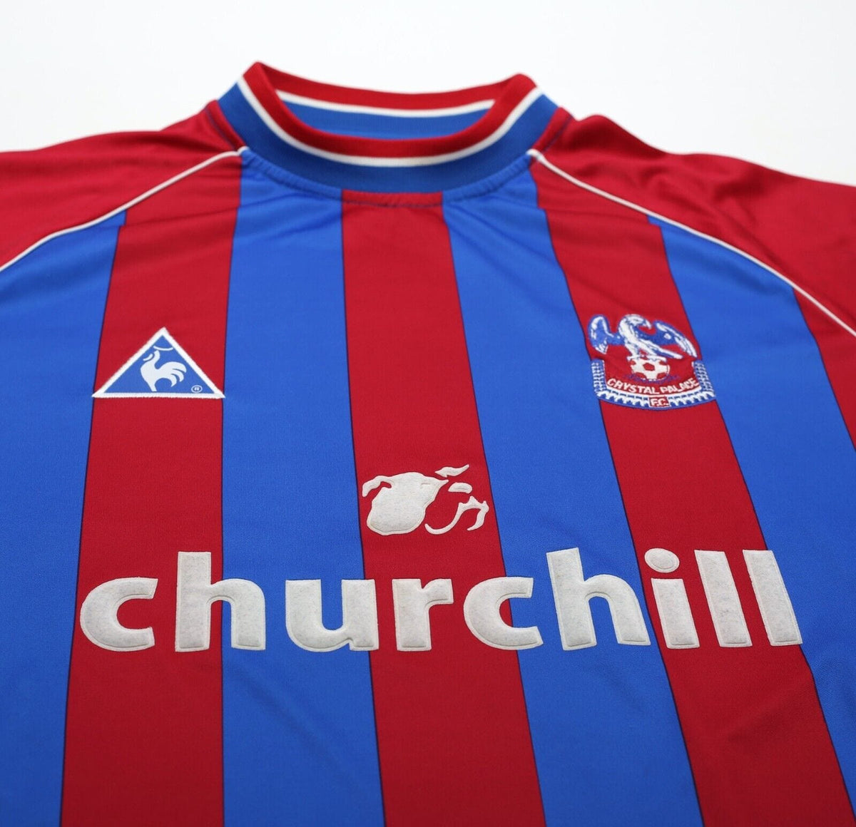 2001/02 CRYSTAL PALACE Vintage le coq sportif Home Football Shirt (L)
