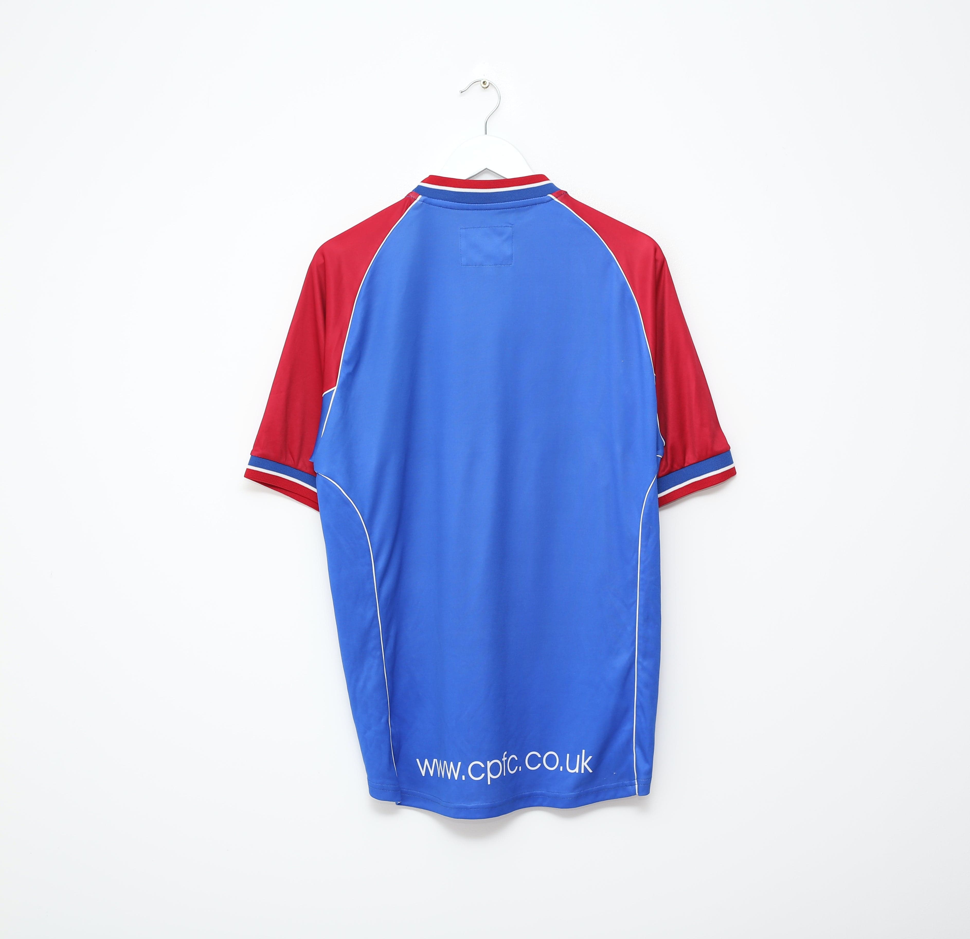 クリスタルパレス　01-02 ホームユニフォーム　ルコック 2001/02 CRYSTAL PALACE Vintage le coq sportif Home Football Shirt