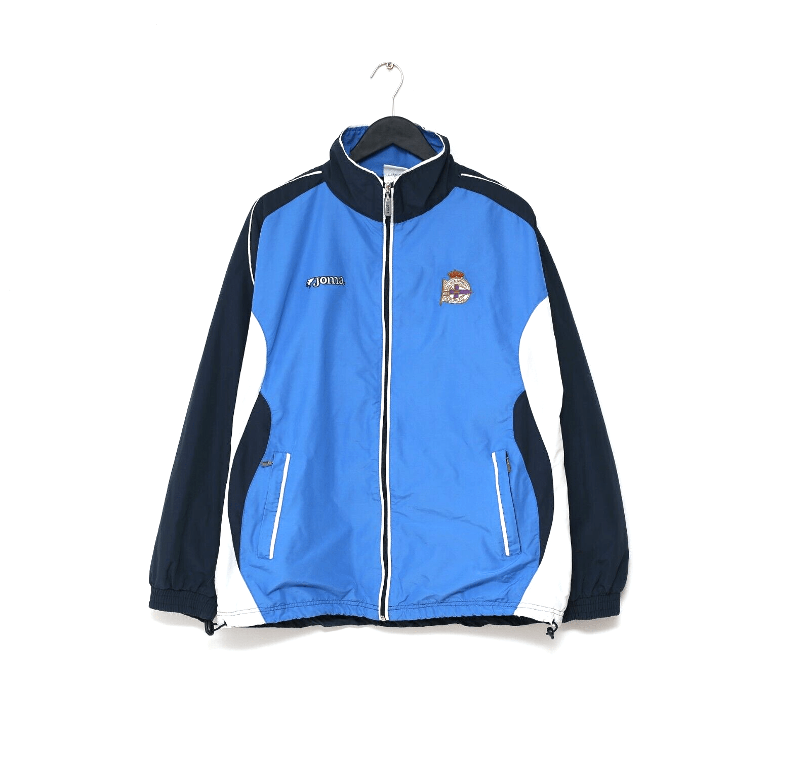 2001/02 DEPORTIVO DE LA CORUNA Vintage Joma Football Jacket Track Top (XL)