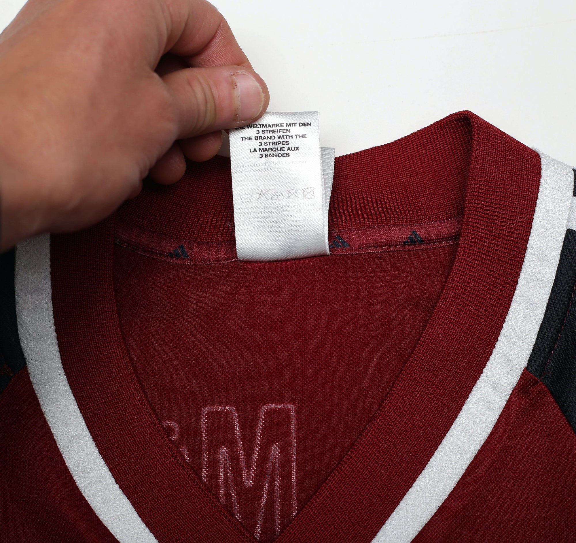 2001/02 ELBER #9 Bayern Munich Vintage adidas Home Football Shirt (XL)