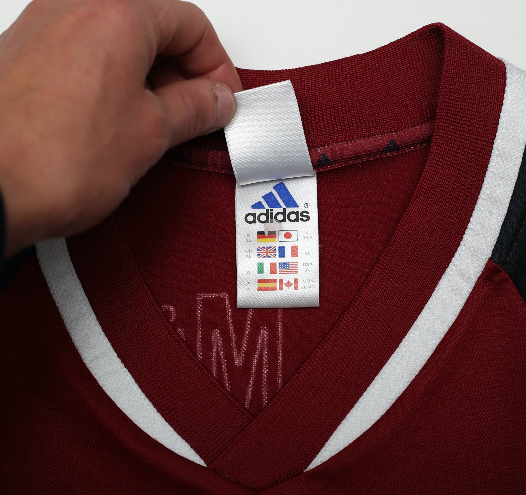 2001/02 ELBER #9 Bayern Munich Vintage adidas Home Football Shirt (XL)