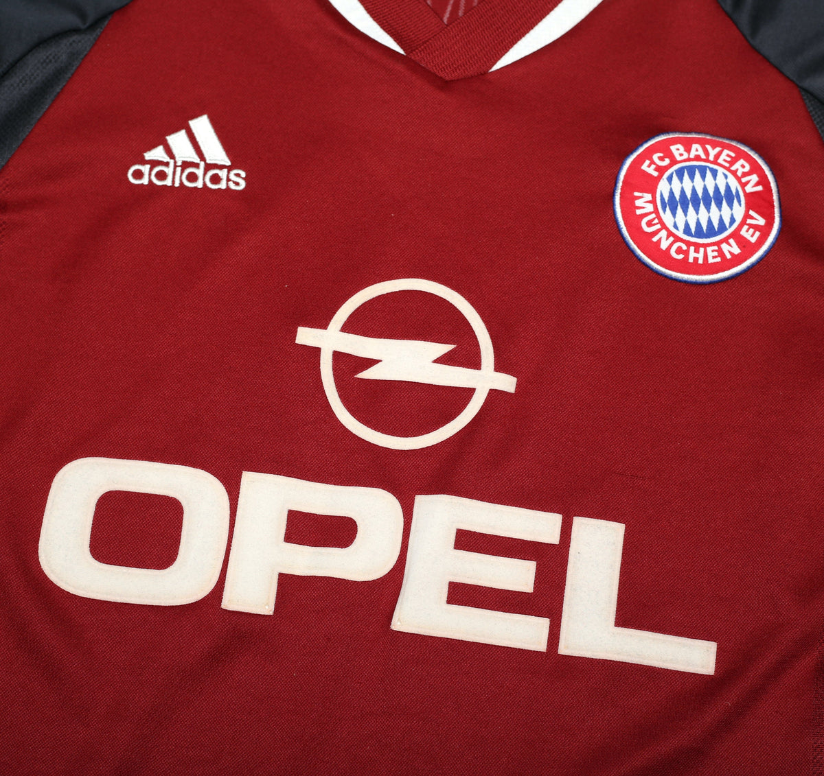 2001/02 ELBER #9 Bayern Munich Vintage adidas Home Football Shirt (XL)