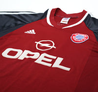 2001/02 ELBER #9 Bayern Munich Vintage adidas Home Football Shirt (XL)