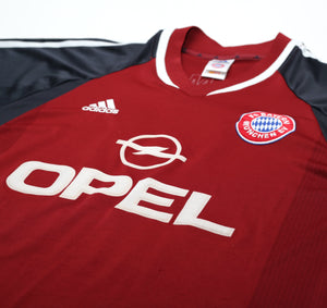 2001/02 ELBER #9 Bayern Munich Vintage adidas Home Football Shirt (XL)