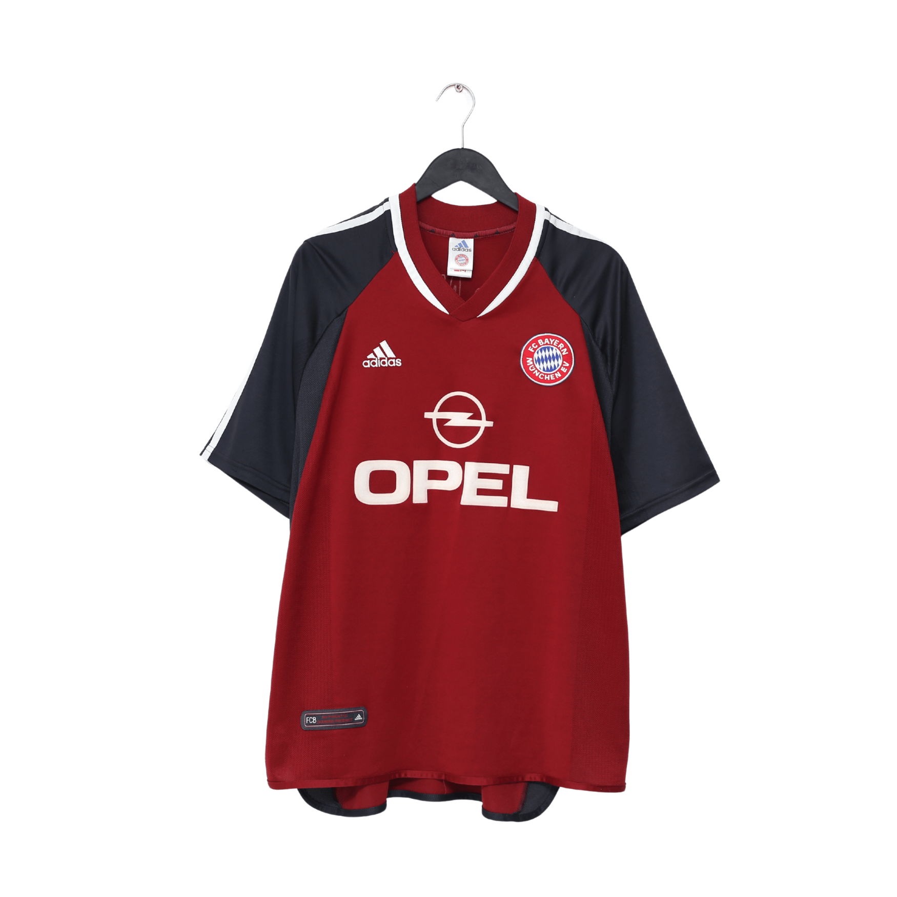 2001/02 ELBER #9 Bayern Munich Vintage adidas Home Football Shirt (XL)