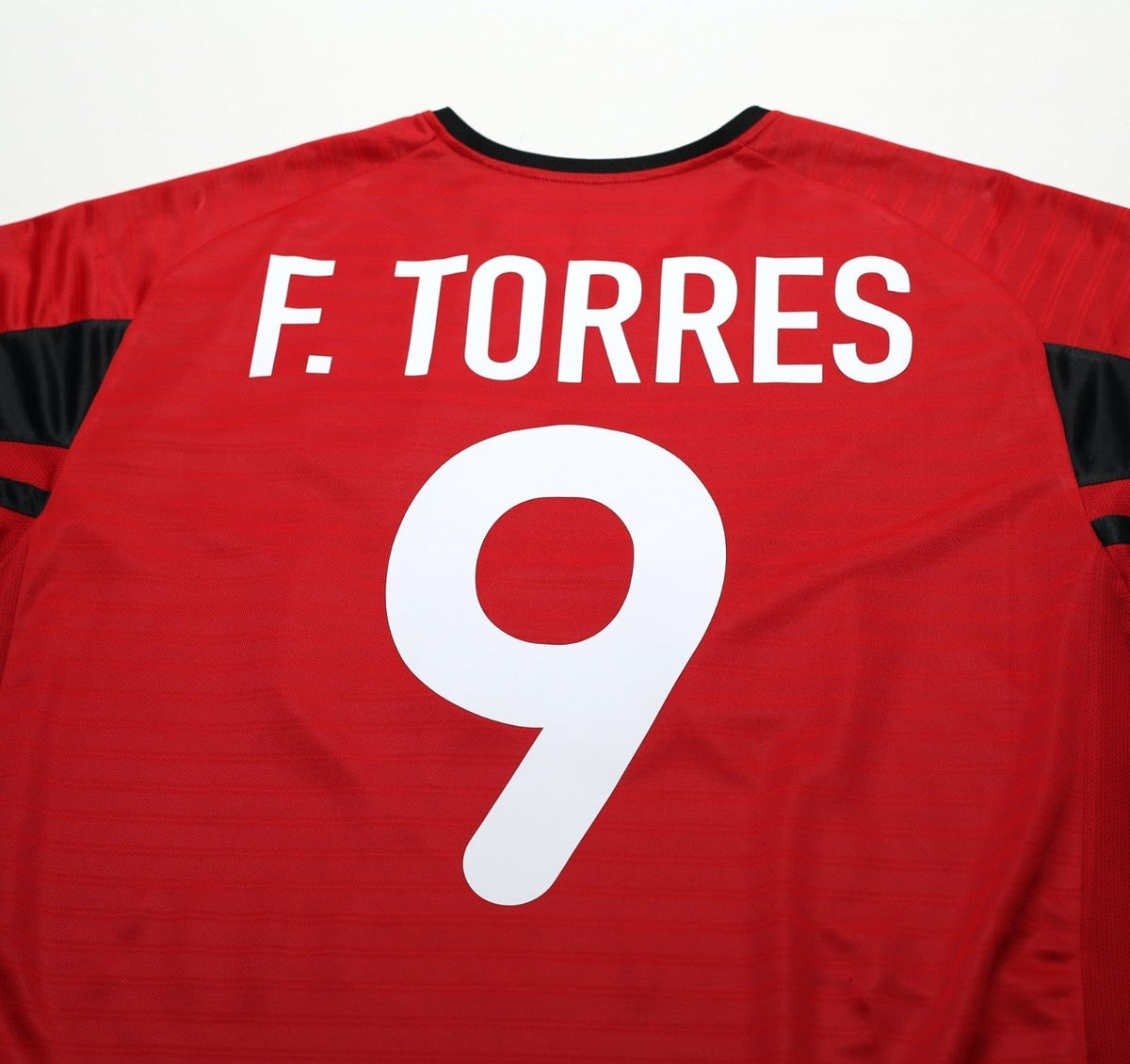 2001/02 F. TORRES #9  Atletico Madrid Vintage Nike Away Football Shirt (XL)