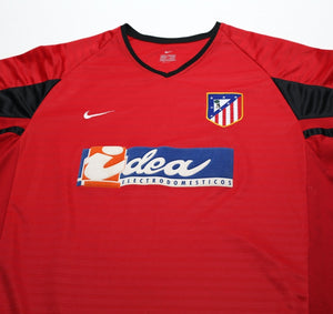 2001/02 F. TORRES #9  Atletico Madrid Vintage Nike Away Football Shirt (XL)
