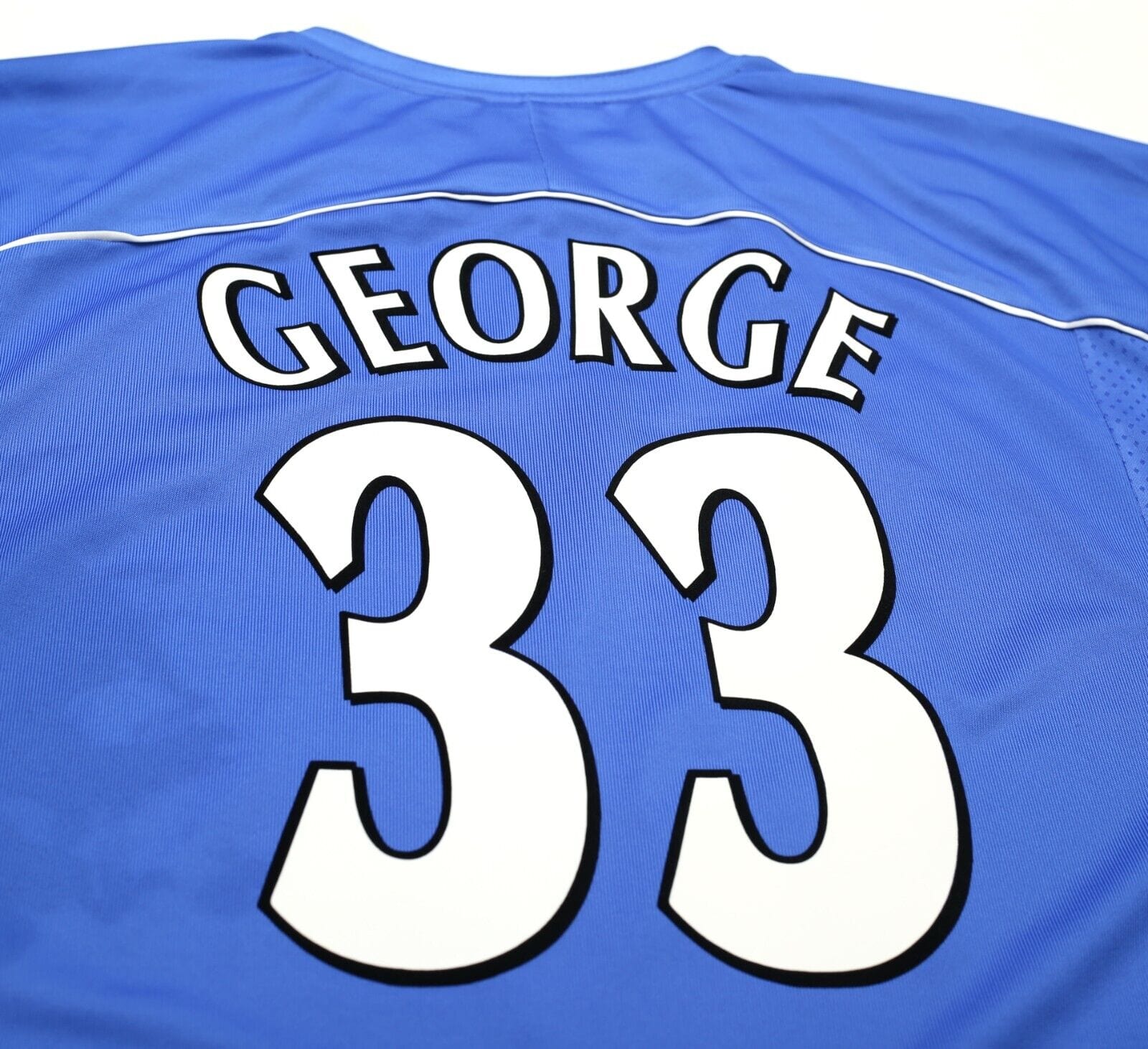 2001/02 GEORGE #33 Ipswich Town Vintage PUNCH UEFA Cup Football Shirt Jersey (L)