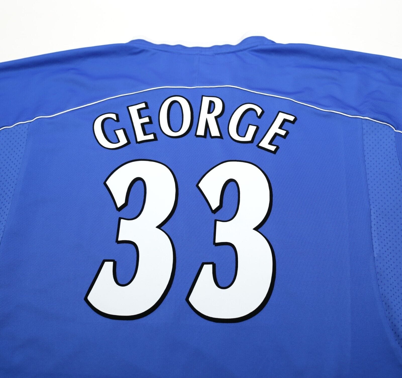 2001/02 GEORGE #33 Ipswich Town Vintage PUNCH UEFA Cup Football Shirt Jersey XXL