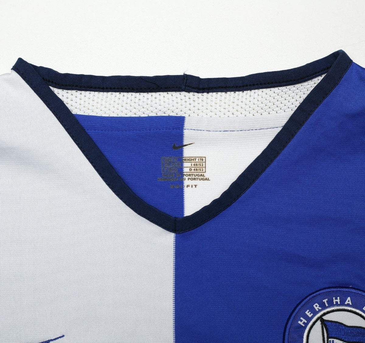 2001/02 HERTHA BERLIN Vintage Nike Home Football Shirt (M)