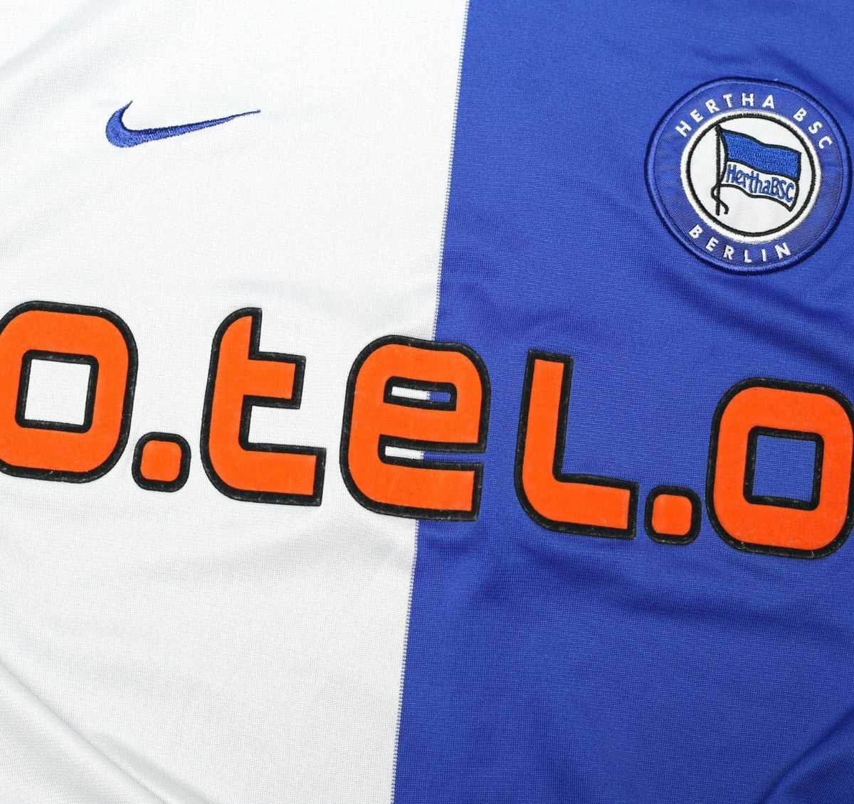 2001/02 HERTHA BERLIN Vintage Nike Home Football Shirt (M)