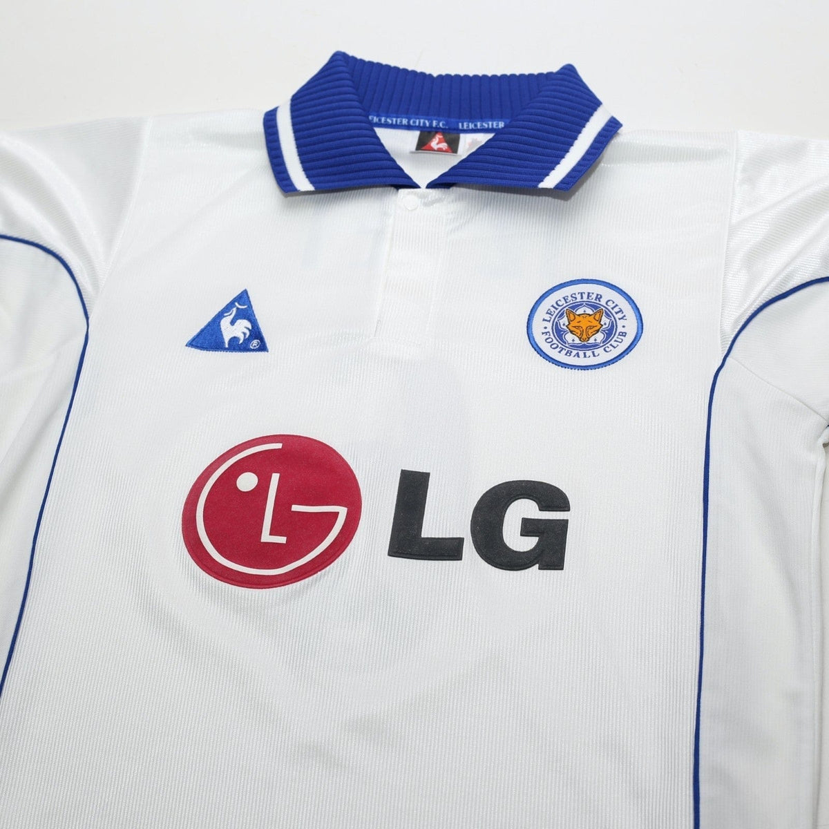2001/02 Izzet #6 Leicester City Vintage LCS Away Football Shirt (M)