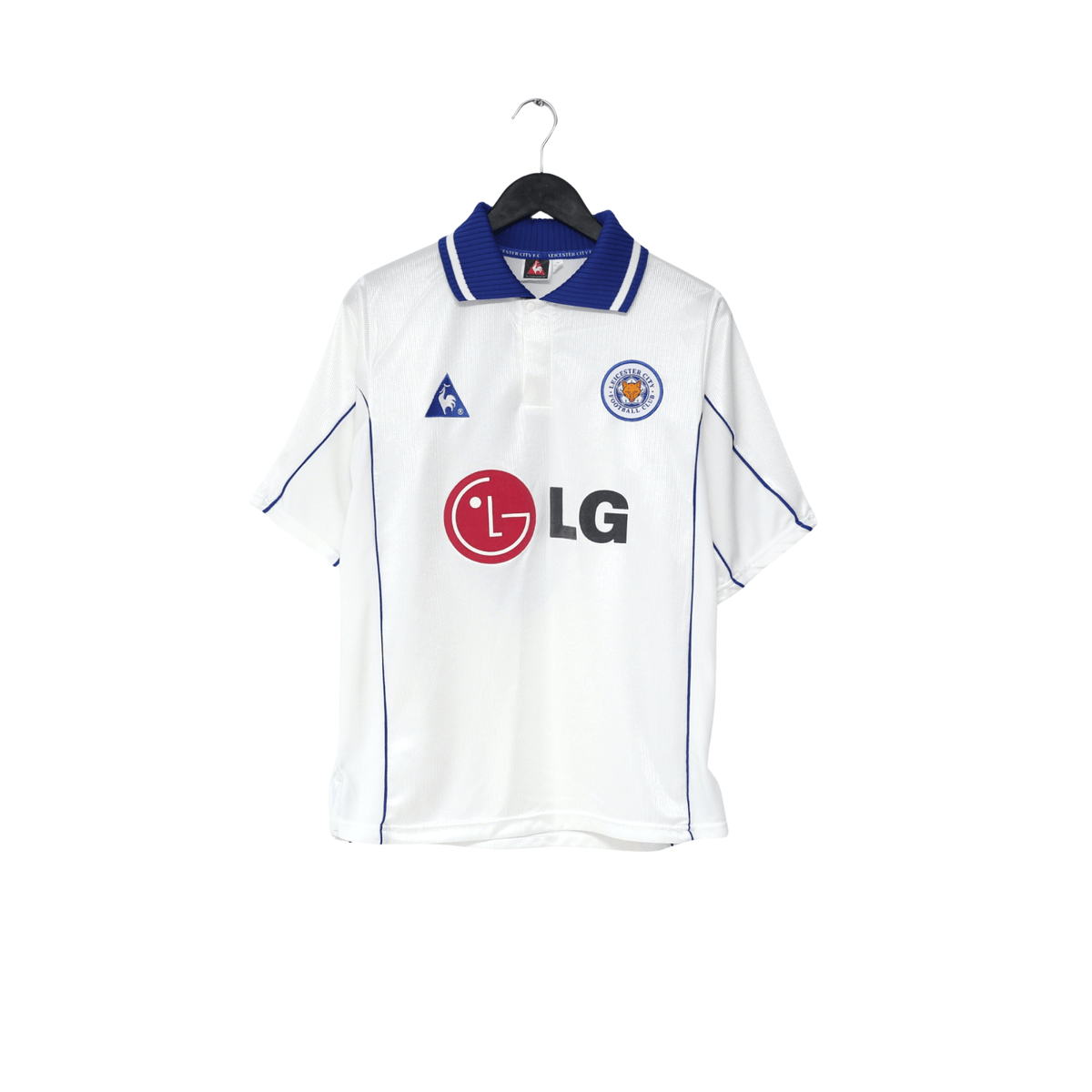 2001/02 Izzet #6 Leicester City Vintage LCS Away Football Shirt (M)
