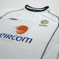 2001/02 Keane #6 Ireland Vintage Umbro Away Football Shirt (XL)