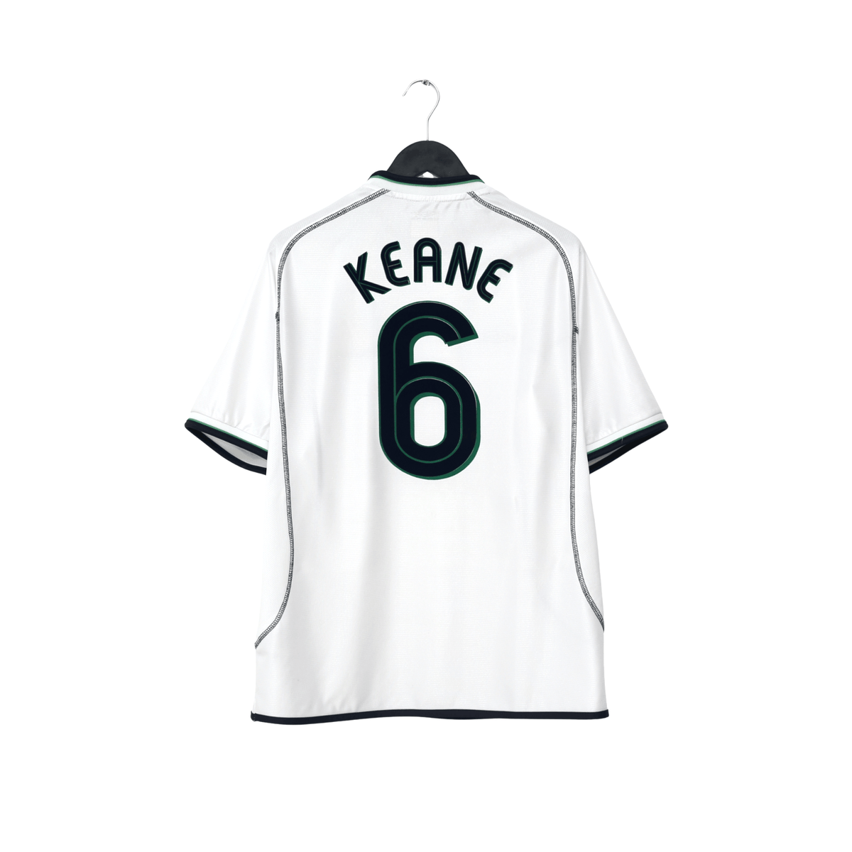 2001/02 Keane #6 Ireland Vintage Umbro Away Football Shirt (XL)