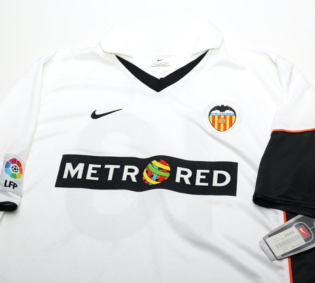 2001/02 KILY #18 Valencia Vintage Nike Home Football Shirt Jersey (L) BNWT