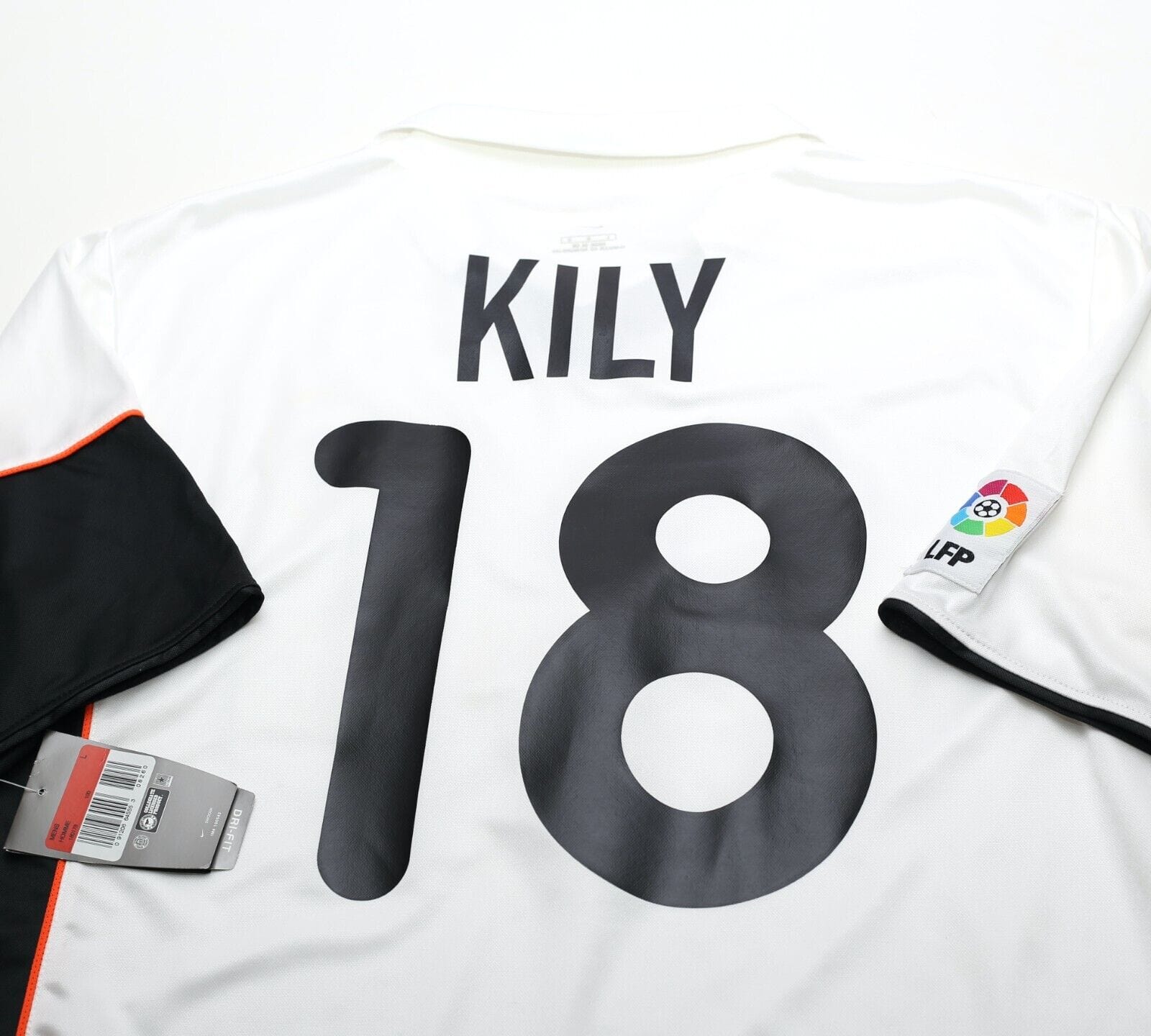 2001/02 KILY #18 Valencia Vintage Nike Home Football Shirt Jersey (L) BNWT