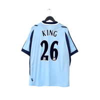 2001/02 KING #26 Tottenham Hotspur Vintage adidas Away Football Shirt (XL)