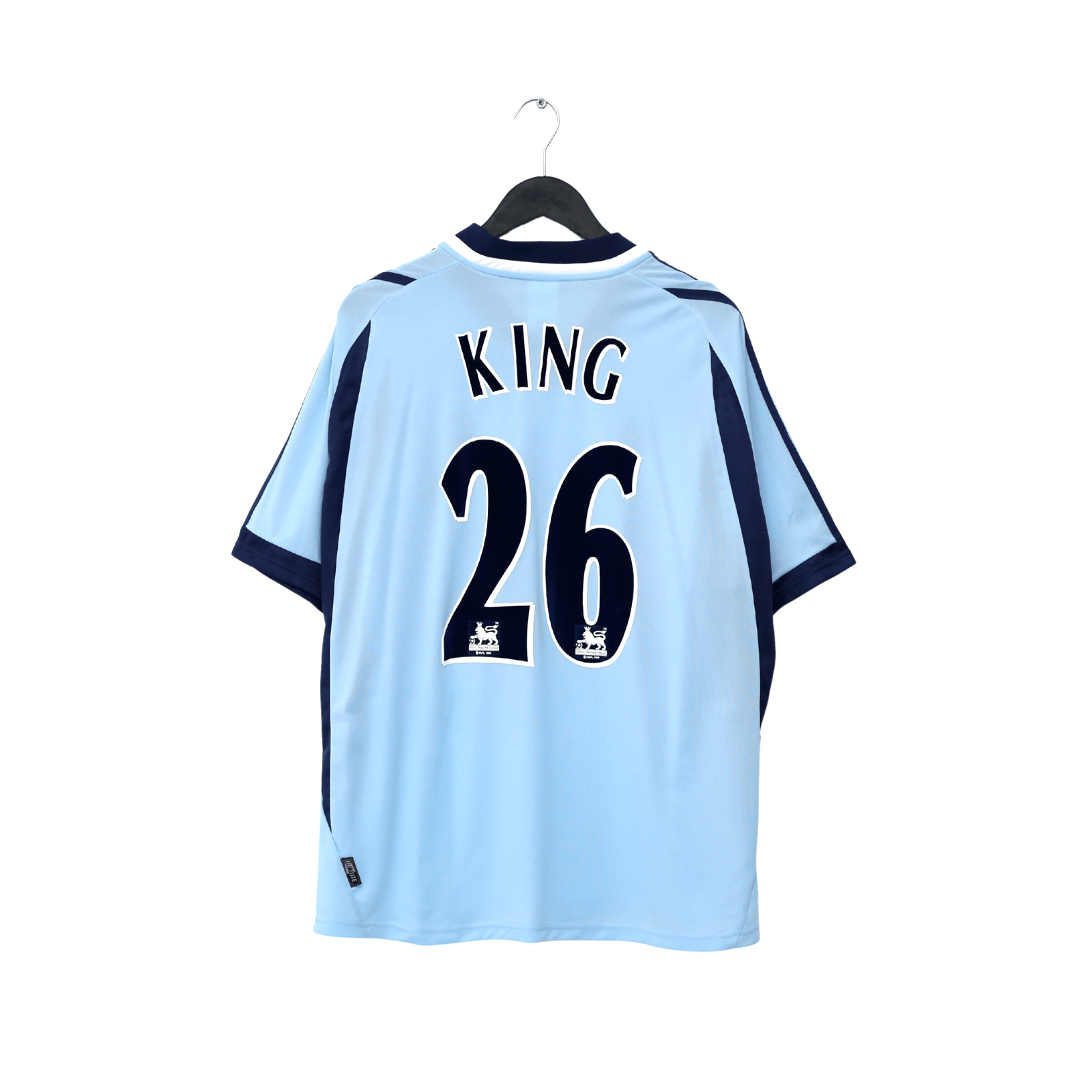 2001/02 KING #26 Tottenham Hotspur Vintage adidas Away Football Shirt (XL)