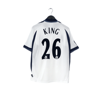 2001/02 King #26 Tottenham Hotspur Vintage adidas Home Football Shirt (M)