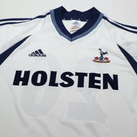 2001/02 King #26 Tottenham Hotspur Vintage adidas Home Football Shirt (M)