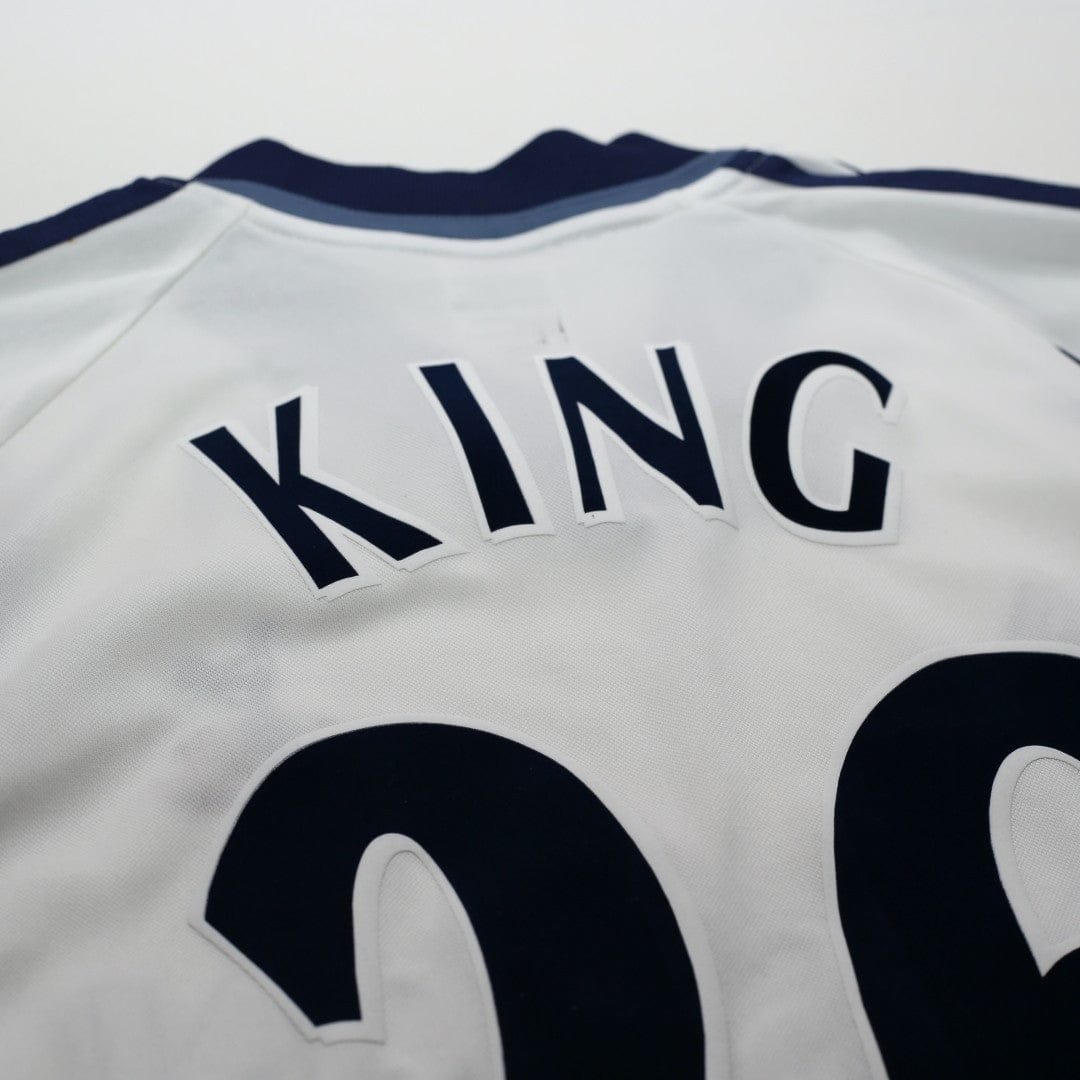 2001/02 King #26 Tottenham Hotspur Vintage adidas Home Football Shirt (M)