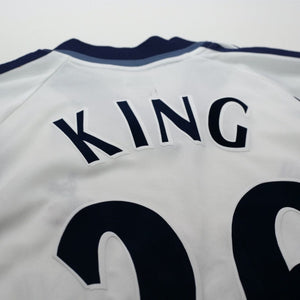2001/02 King #26 Tottenham Hotspur Vintage adidas Home Football Shirt (M)