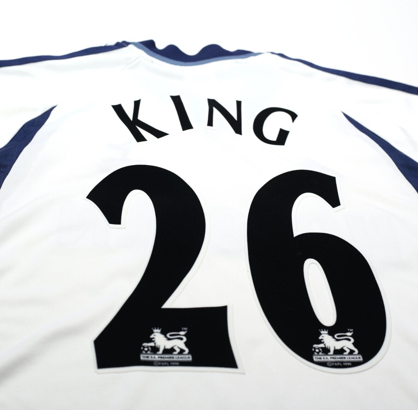 2001/02 KING #26 Tottenham Hotspur Vintage adidas Home Football Shirt (S)