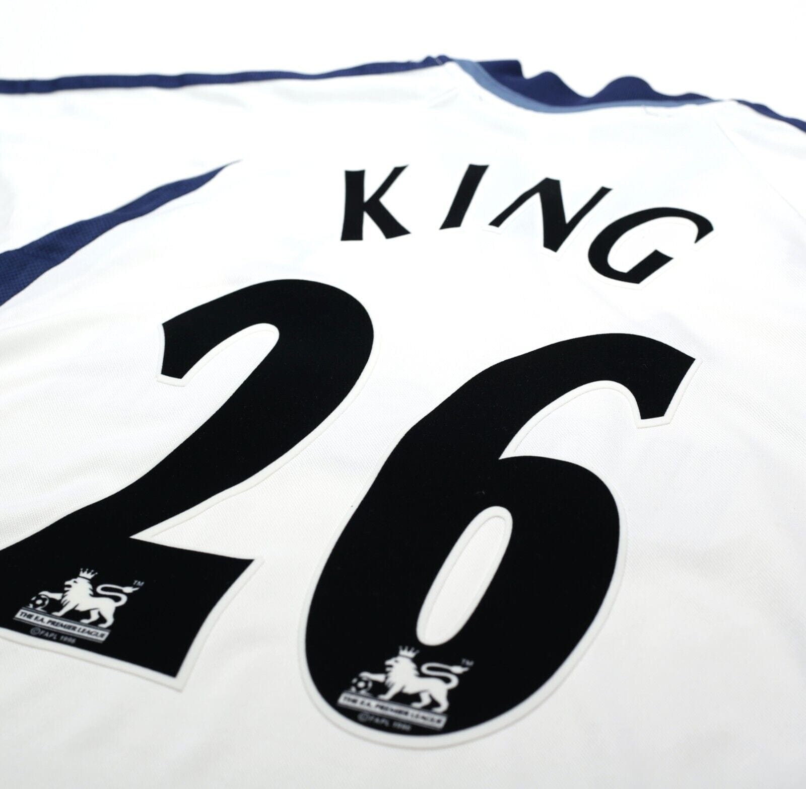2001/02 KING #26 Tottenham Hotspur Vintage adidas Home Football Shirt (S)