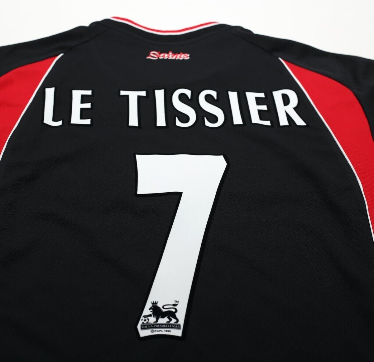 2001/02 LE TISSIER #7 Southampton Vintage SAINTS Away Football Shirt Jersey (M)
