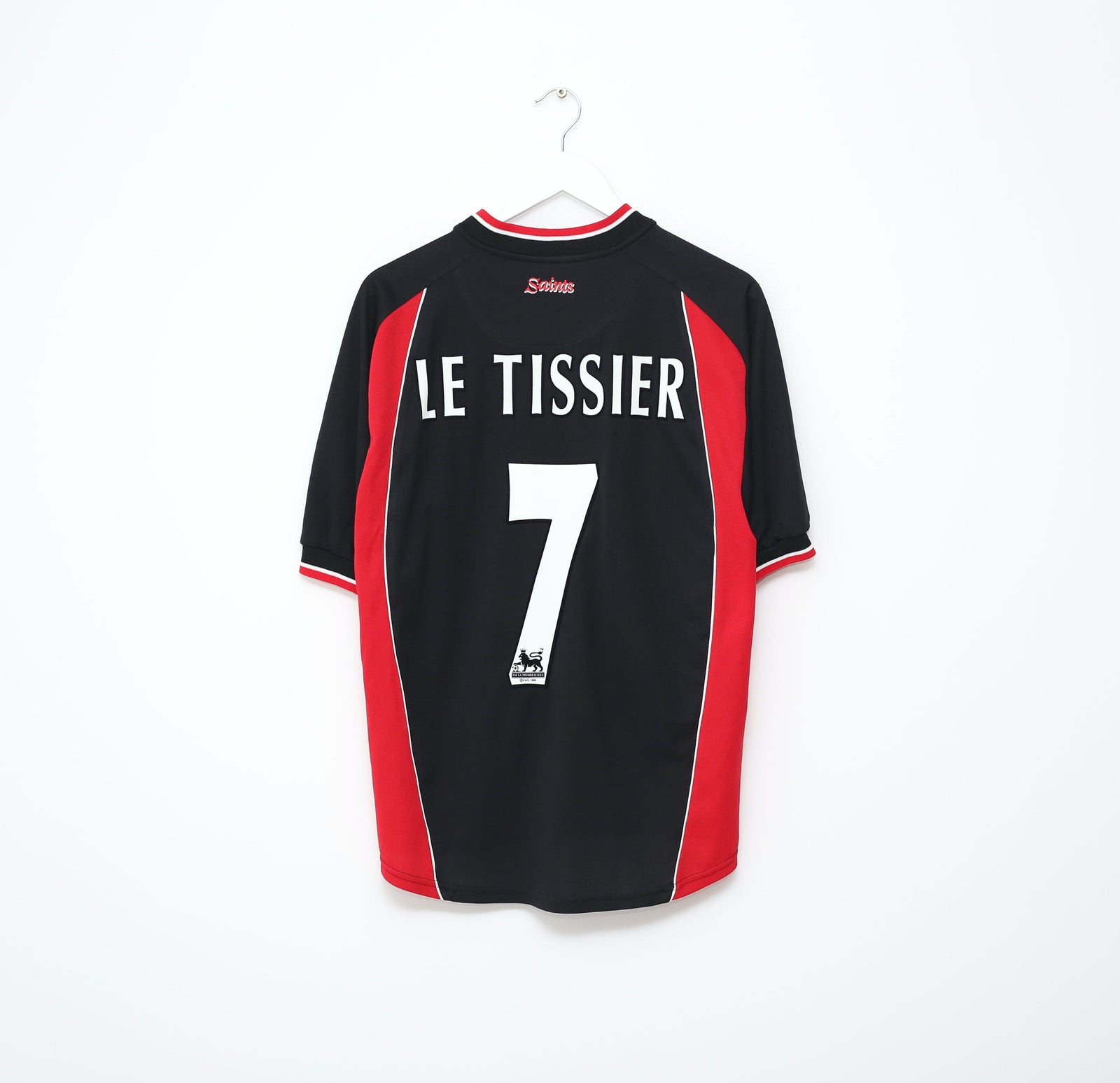 2001/02 LE TISSIER #7 Southampton Vintage SAINTS Away Football Shirt Jersey (M)