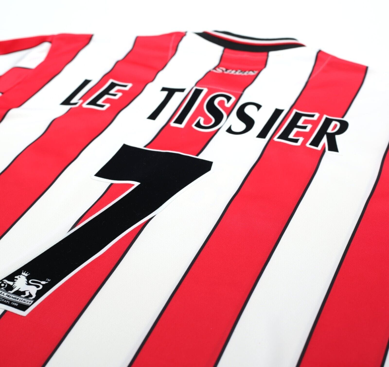 2001/02 LE TISSIER #7 Southampton Vintage SAINTS Home Football Shirt Jersey (L)