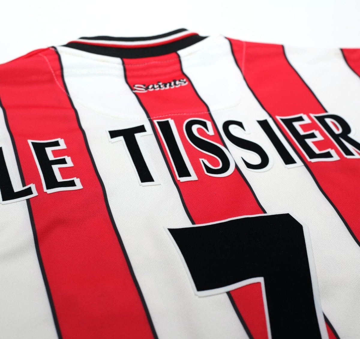 2001/02 LE TISSIER #7 Southampton Vintage SAINTS Home Football Shirt Jersey (L)