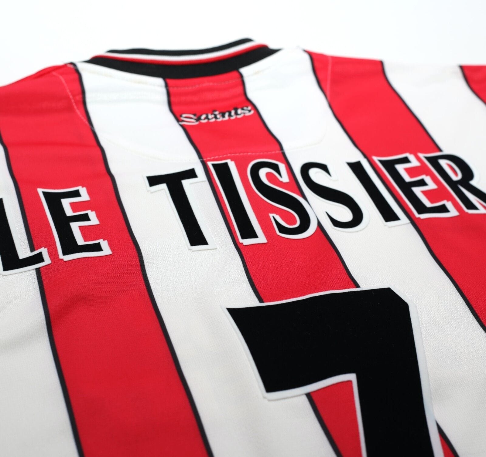 2001/02 LE TISSIER #7 Southampton Vintage SAINTS Home Football Shirt Jersey (L)