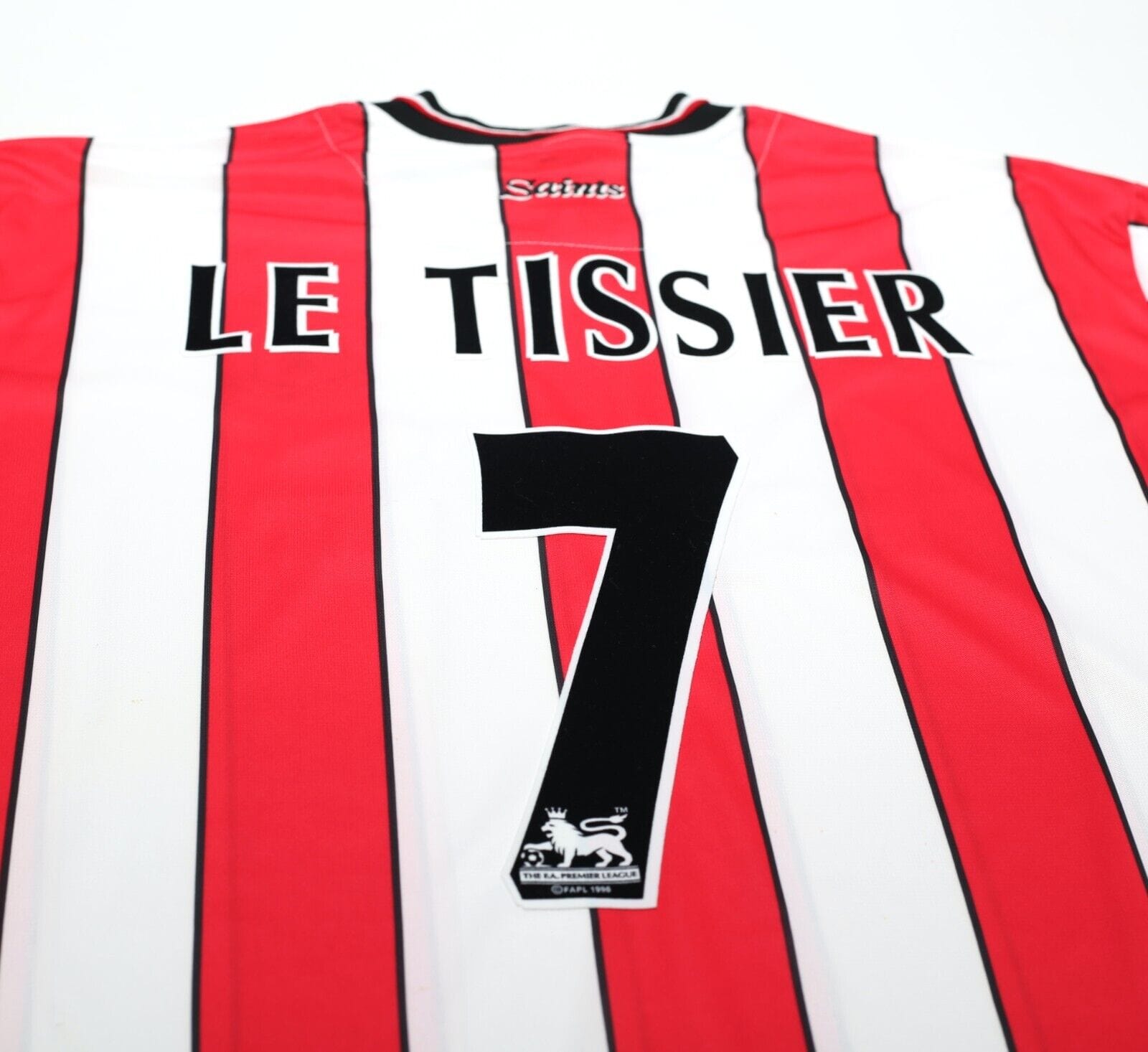 2001/02 LE TISSIER #7 Southampton Vintage SAINTS Home Football Shirt Jersey (XL)