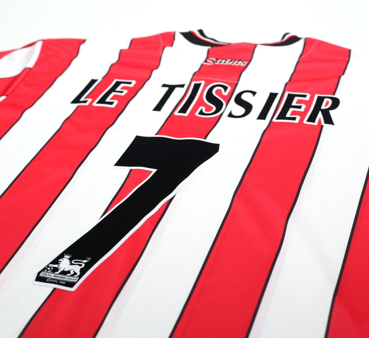 2001/02 LE TISSIER #7 Southampton Vintage SAINTS Home Football Shirt Jersey (XL)