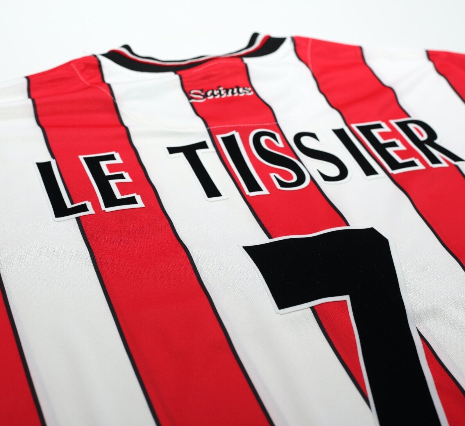 2001/02 LE TISSIER #7 Southampton Vintage SAINTS Home Football Shirt Jersey (XL)