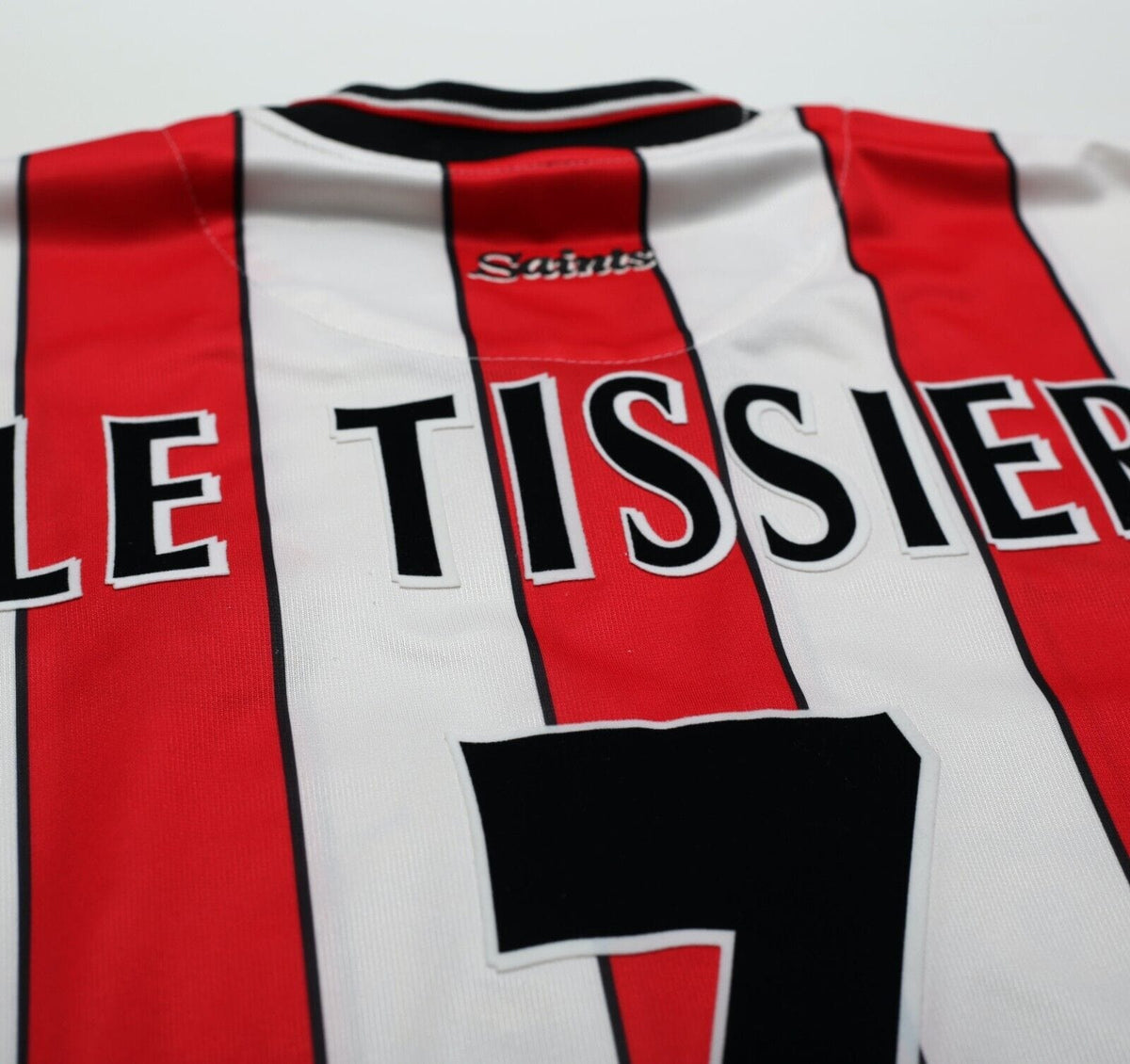 2001/02 LE TISSIER #7 Southampton Vintage Saints Home Football Shirt (XL)